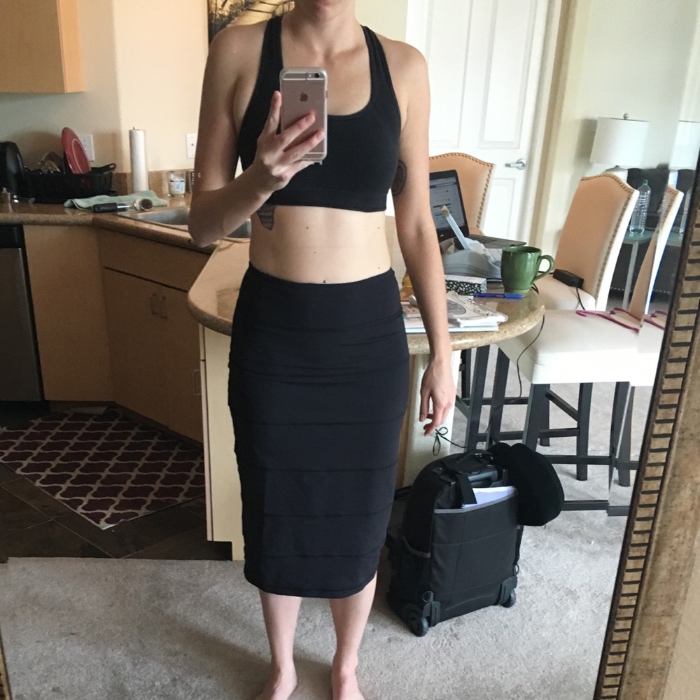 Lyly lemon every day skirt